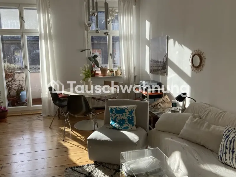 Tauschwohnung: Helle Altbauwohnung mit Balkon im Herzen von Neukölln — photo 1